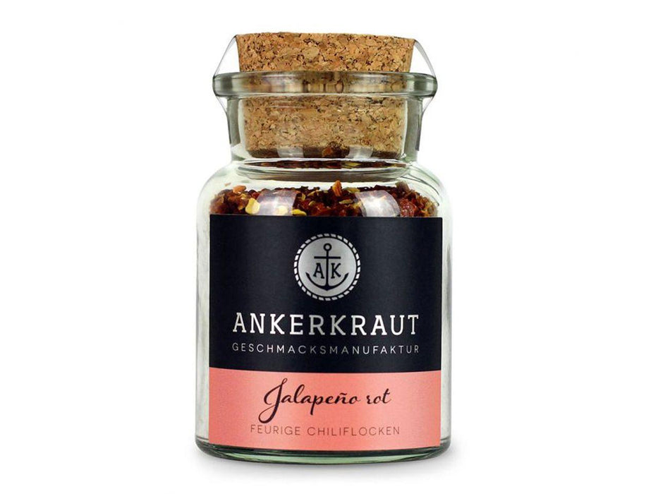 Ankerkraut Jalapeño rot, geschrotet, 55g - Tortendekoshop
