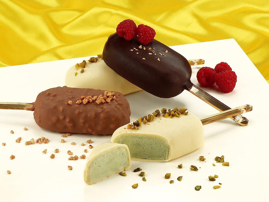 Cakesicles Form Silikonform, 6er Verbund, inkl. 6 Stielen - Tortendekoshop