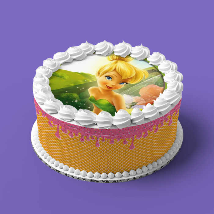 Tinker Bell Runde Tortenaufleger
