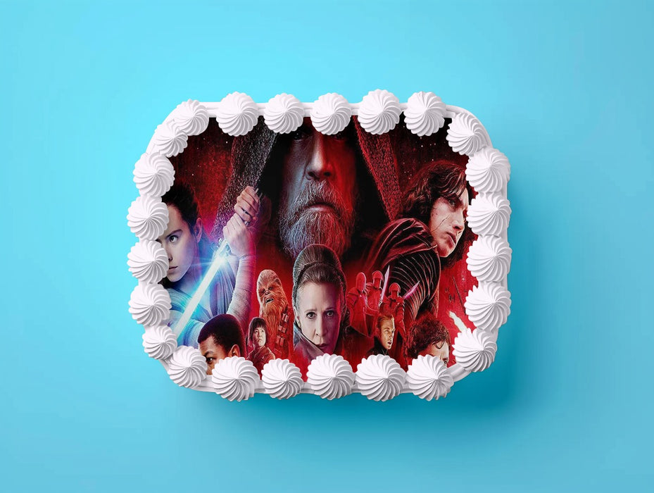 Star Wars Tortenaufleger, Rechteckig