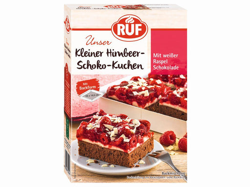 RUF Kleiner Himbeer Schoko Kuchen, 252g - Tortendekoshop