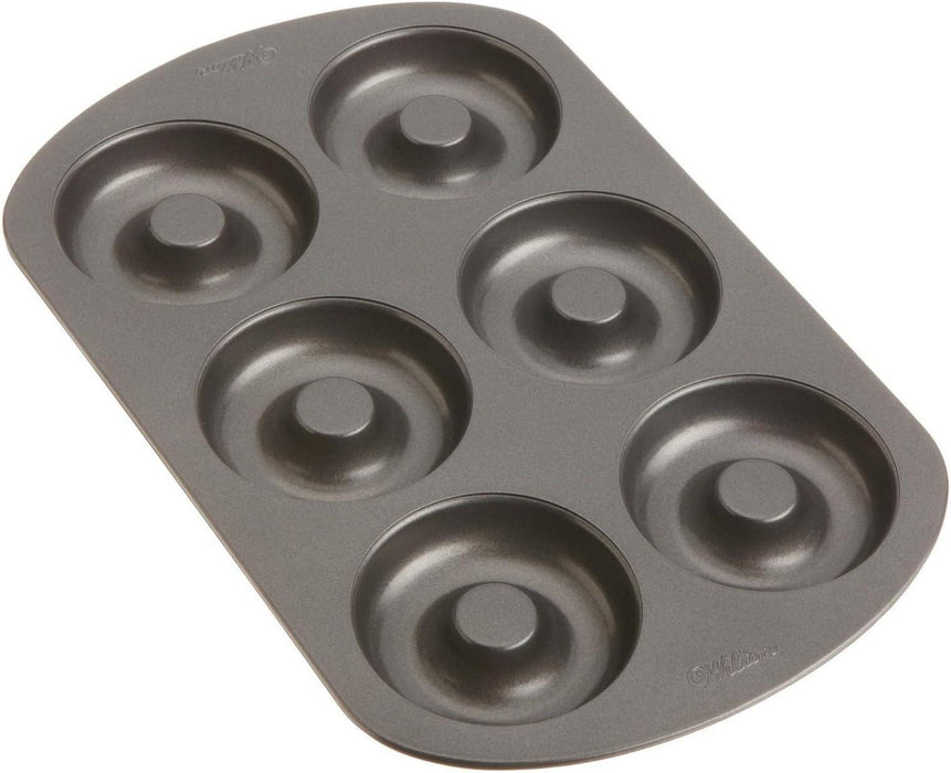Wilton 6 Cavity Donut Pan - Tortendekoshop