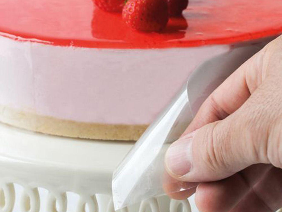 Acetat Folie, Tortenrandfolie, 20cm, 1m - Tortendekoshop