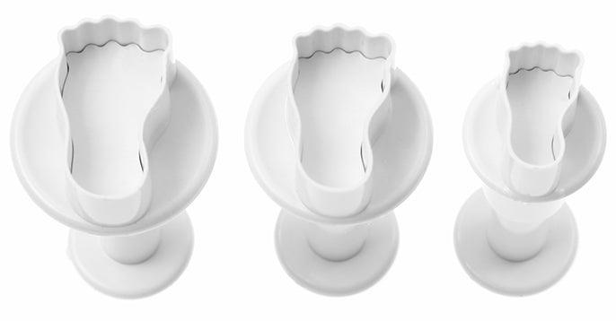 Baby Füße Ausstecher Set - Tortendekoshop