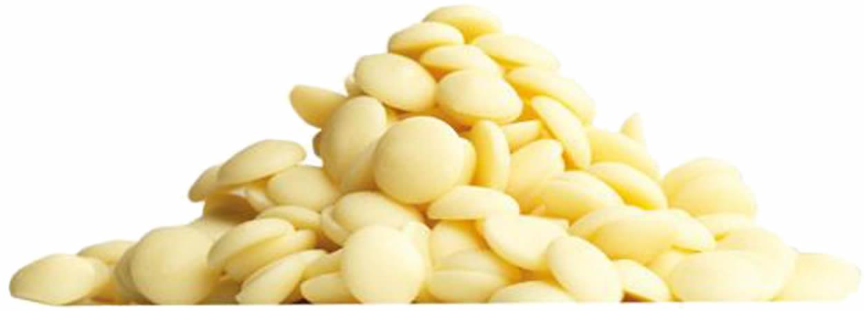 Callebaut Chocolate Callets Weiß, 1kg - Tortendekoshop