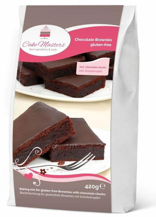 Chocolate Brownies glutenfrei, 420g - Tortendekoshop