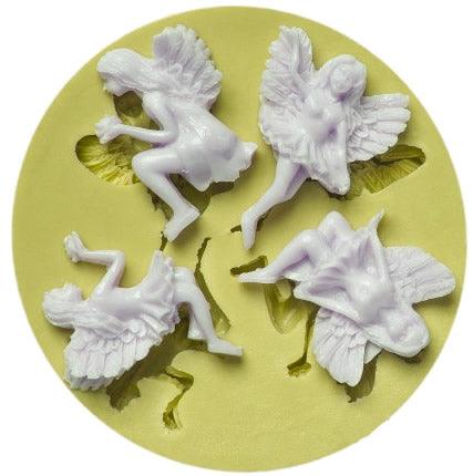 Engel Silikonform, 4er - Tortendekoshop