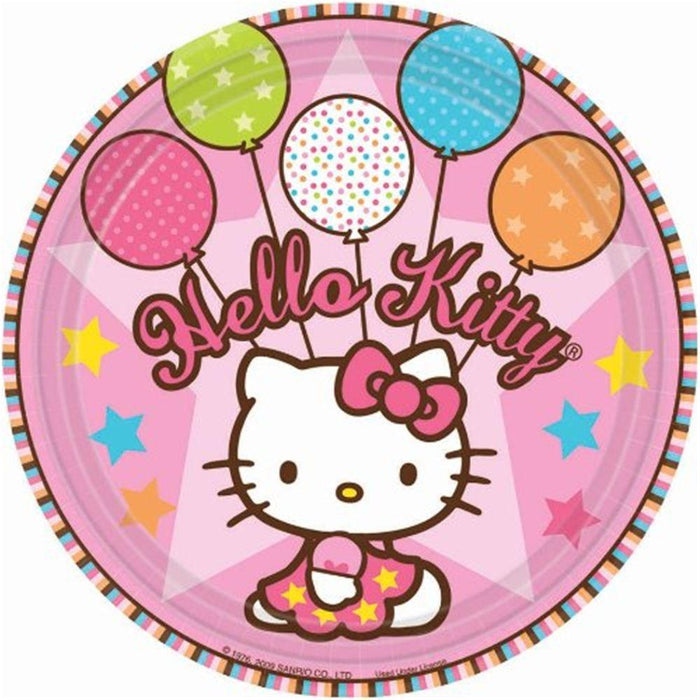 Hello Kitty Runde Tortenaufleger - Tortendekoshop