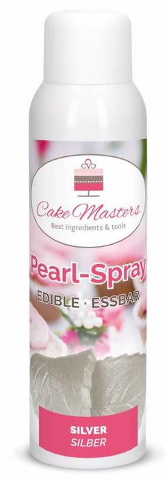 Lebensmittelfarbe Spray silber, 100ml - Tortendekoshop