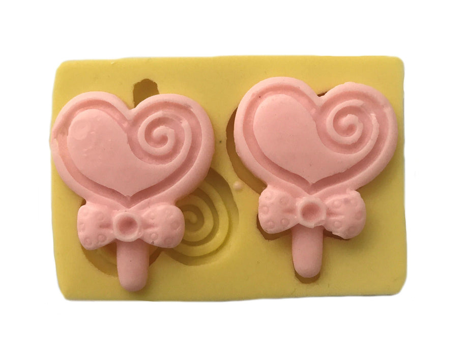 Lollipop Silikonform, 2er - Tortendekoshop