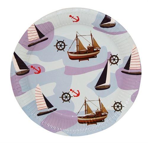 Meer Thema Party Pappteller - Tortendekoshop