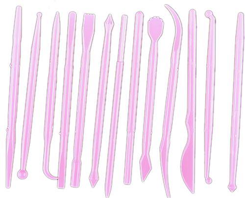 Modellierwerkzeug Plastik Set - Tortendekoshop