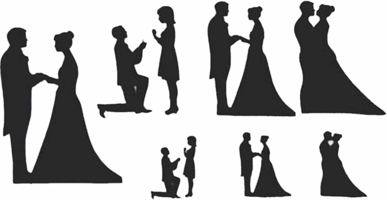 Patchwork Cutter Hochzeit Set - Tortendekoshop