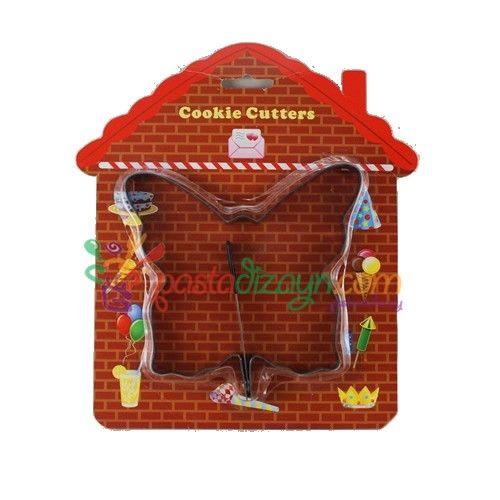 Schmetterling Ei Form, Edelstahl - Tortendekoshop