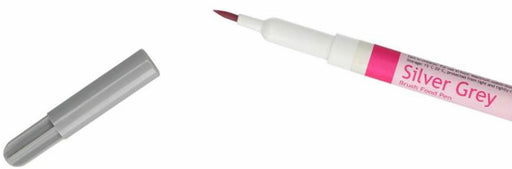 Silber, Grau Lebensmittel Stift - Tortendekoshop