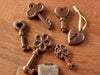 Silikon-Pralinenform Schokoladen-Schlüssel - Tortendekoshop