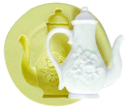 Teekanne Thema Silikonform - Tortendekoshop