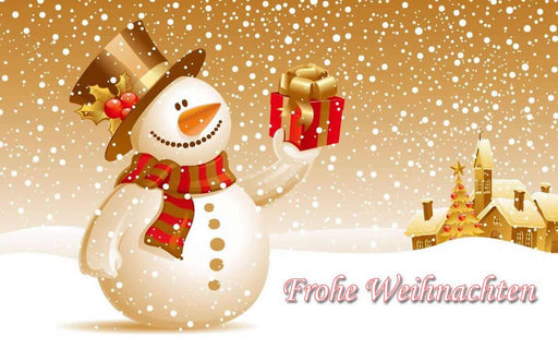 Weihnachten Thema Tortenaufleger - Tortendekoshop