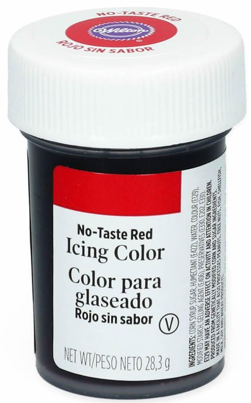 Wilton Lebensmittelfarbe Gel rot, 28g - Tortendekoshop