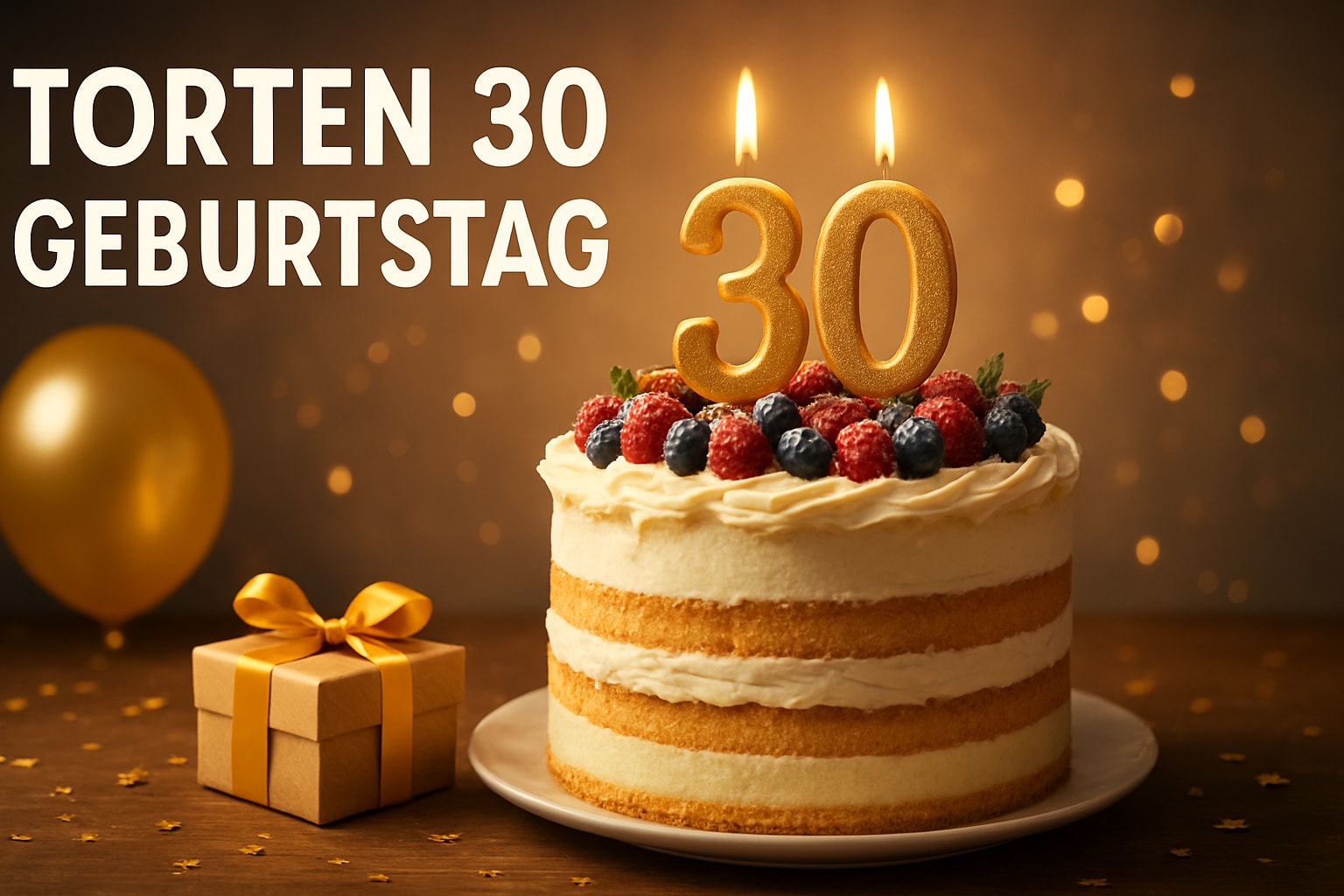 7 Fantastische Torten 30 Geburtstag Ideen für 2025