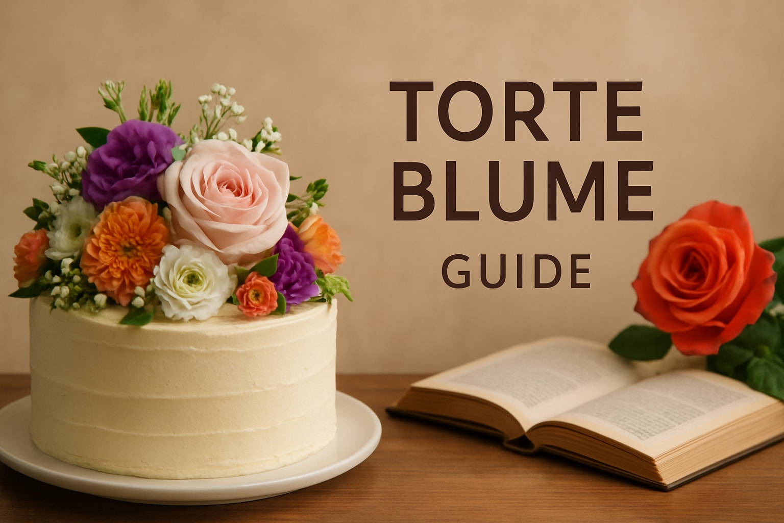 Torte Blume Guide 2025: Kreative Ideen & Tipps