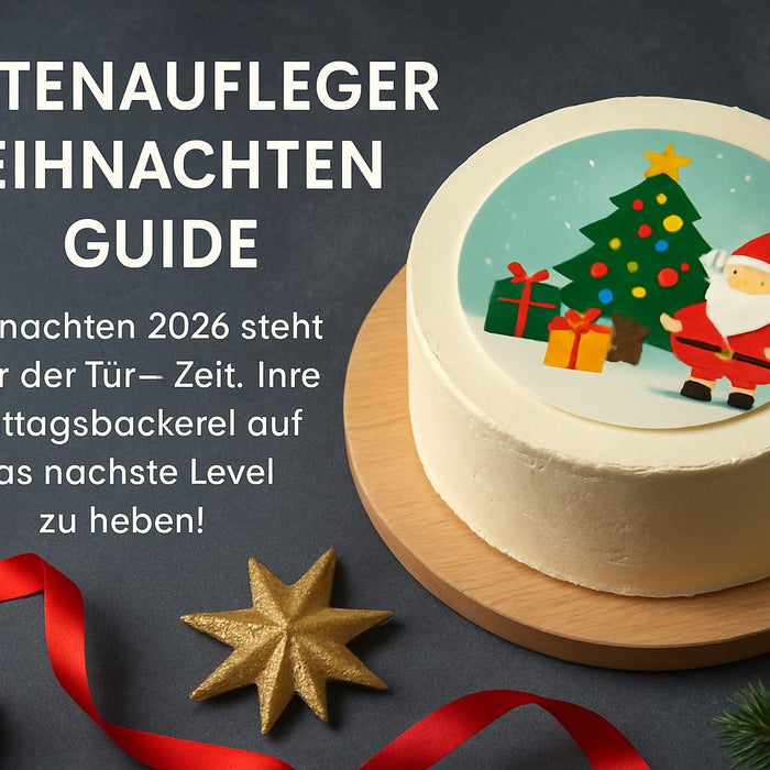 Tortenaufleger Weihnachten Guide 2026: Kreative Festideen