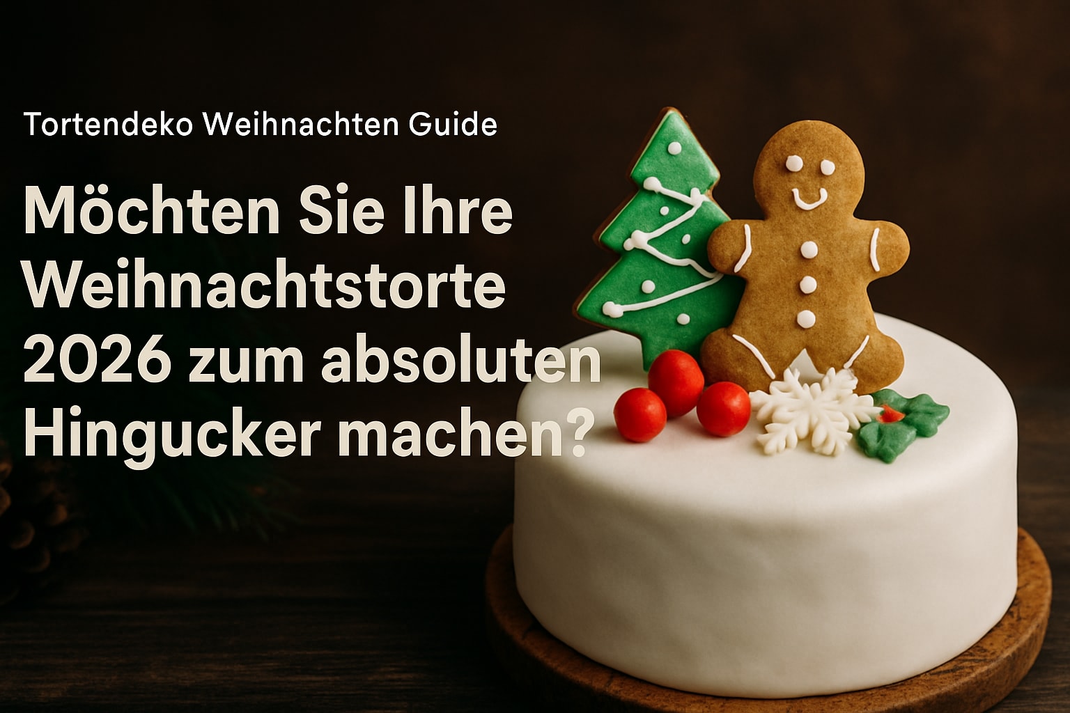 Tortendeko Weihnachten Guide 2026: Kreative Ideen & Tipps