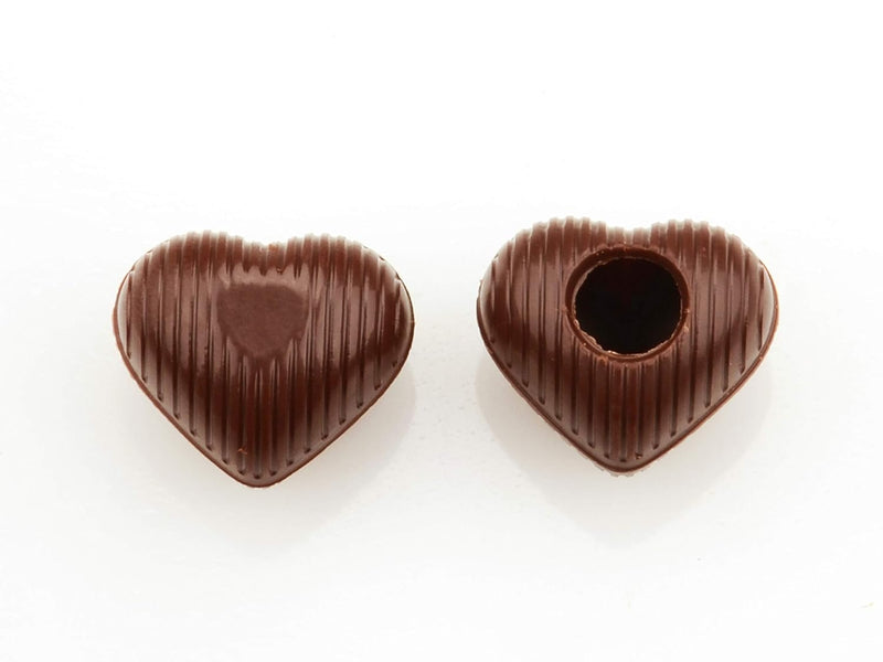 1 folie hart holle lichaam mini pure chocolade