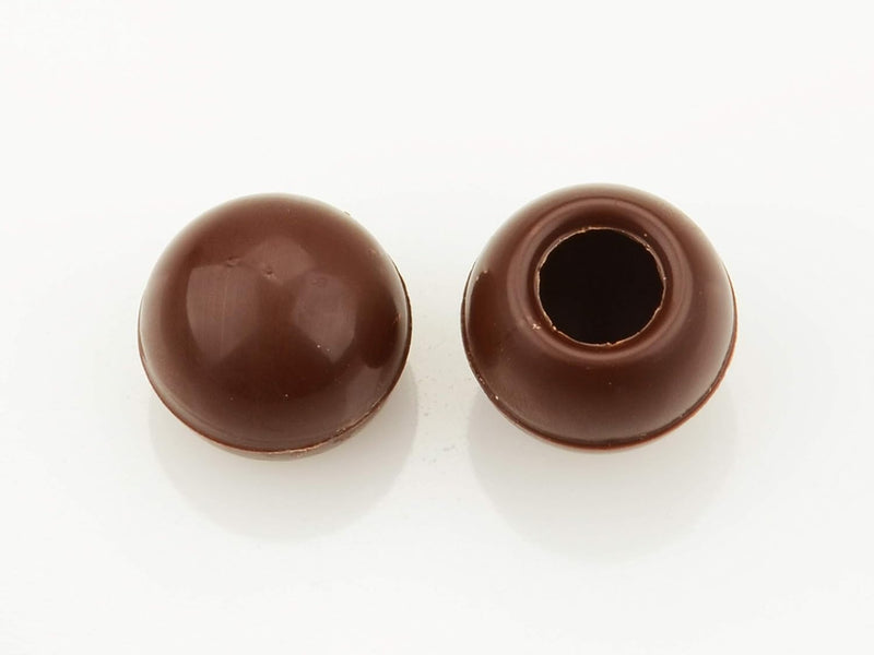 1 folie van Mega Hollow Balls Pure Chocolade