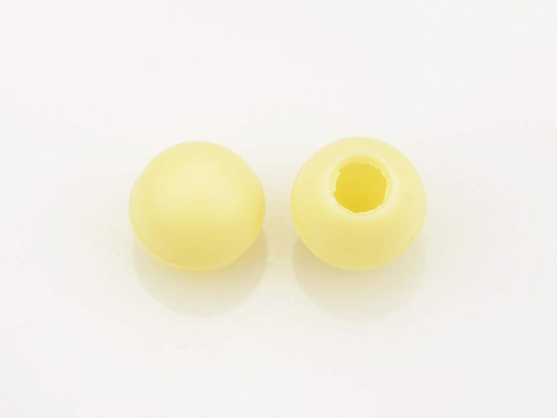1 folie mini holle ballen wit, 108 stuks