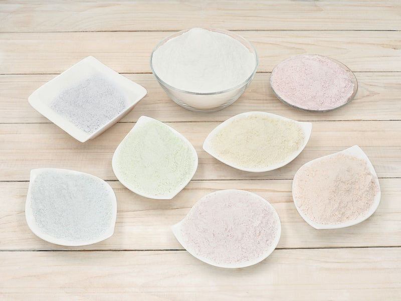 Fijne suiker regenboog pastel