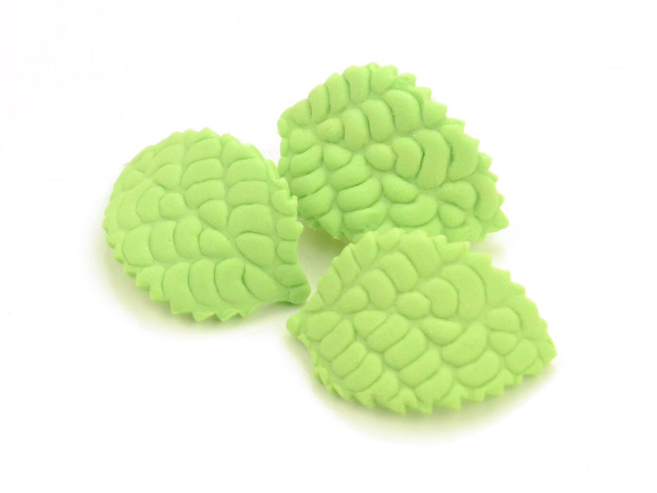 Blätter 30mm Zucker, 15 Stück