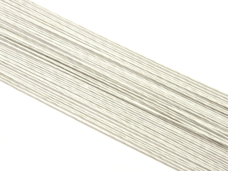Blumendraht weiß, 24G, 100 Stück