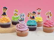 Cake Topper Paw Patrol, 30 Stück - Tortendekoshop