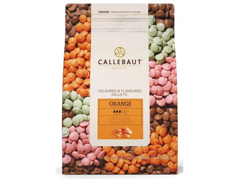 Callebaut Callets Oranje, 2,5kg