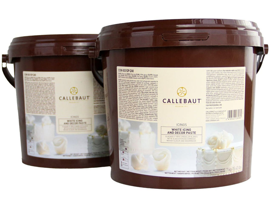 Callebaut White Icing weiß, 2x7kg