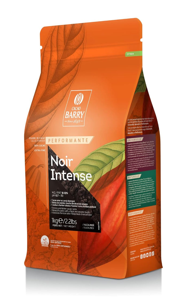 Cacao Barry Noir Intense zwarte cacaopoeder, 1kg