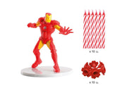Dekorations-Kit Iron Man - Tortendekoshop