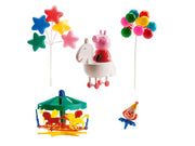 Dekorations-Kit Peppa Pig Pferd - Tortendekoshop