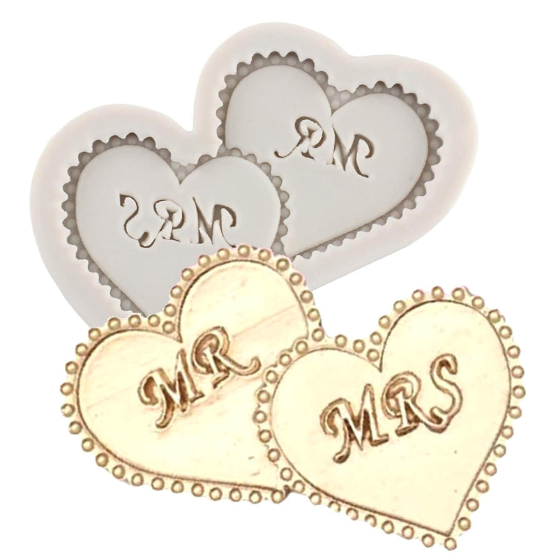 Fondantform Mr. - Mrs.