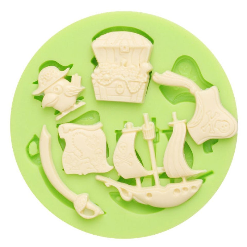 Fondantform Piraten,7.5cm