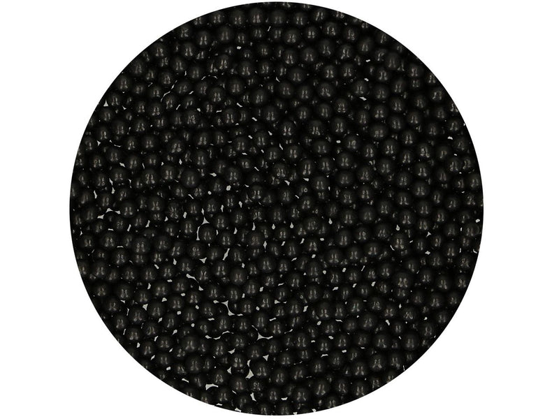FunCakes Zuckerperlen Schwarz glänzend, 80g