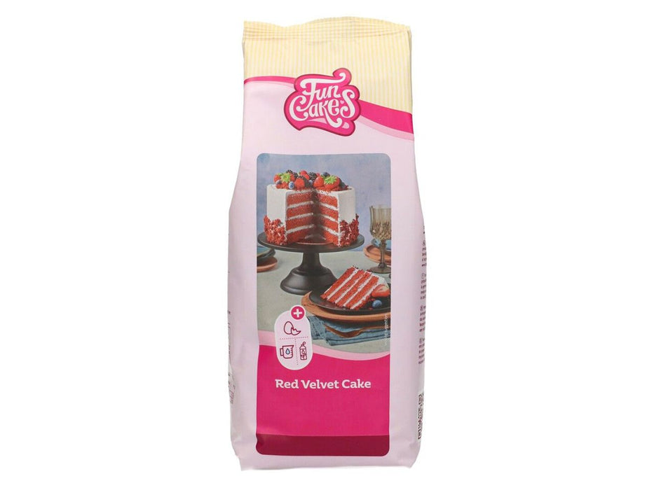 FunCakes Backmischung Red Velvet Cake, 1kg