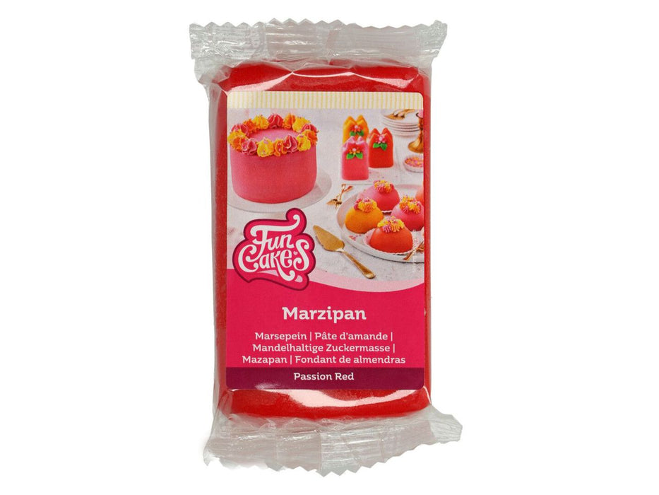 FunCakes Buntes Marzipan Rot, 250g