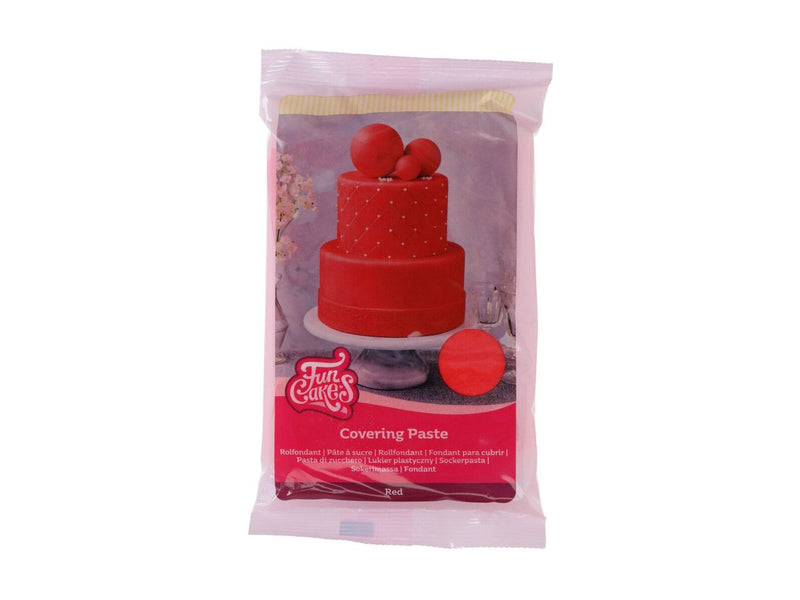 FunCakes Covering Paste rot, 500g