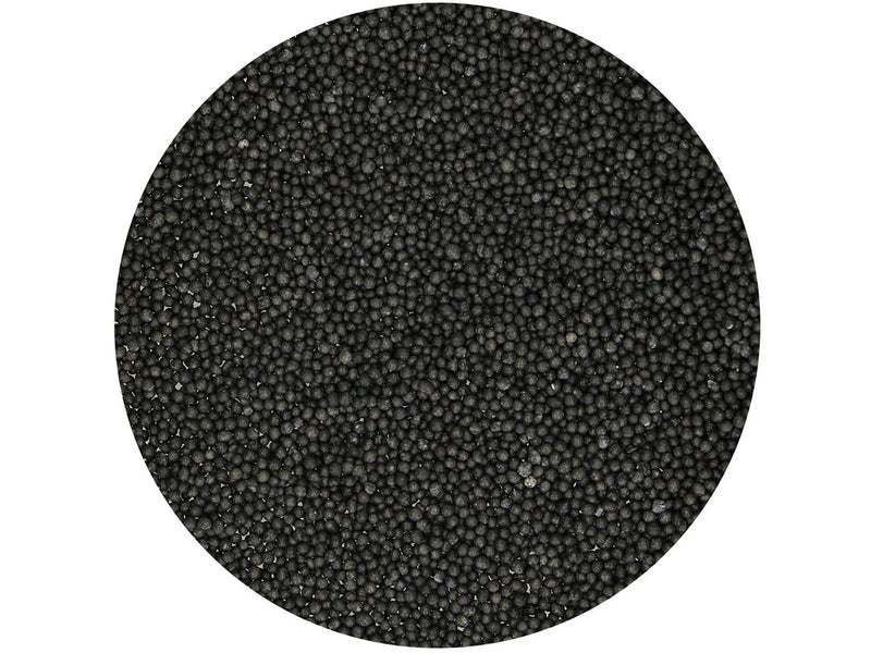 Funcakes Miniperlen Schwarz, 80g