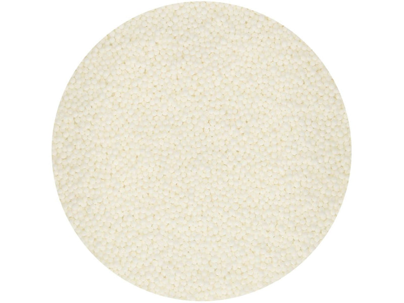 FunCakes Miniperlen Weiß, 80g