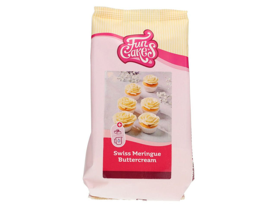 FunCakes Mix für Swiss Meringe Buttercreme, 400g