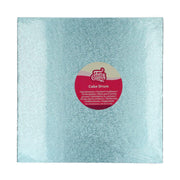 FunCakes Tortenplatte Babyblau, Quadrat 30,5 cm - Tortendekoshop