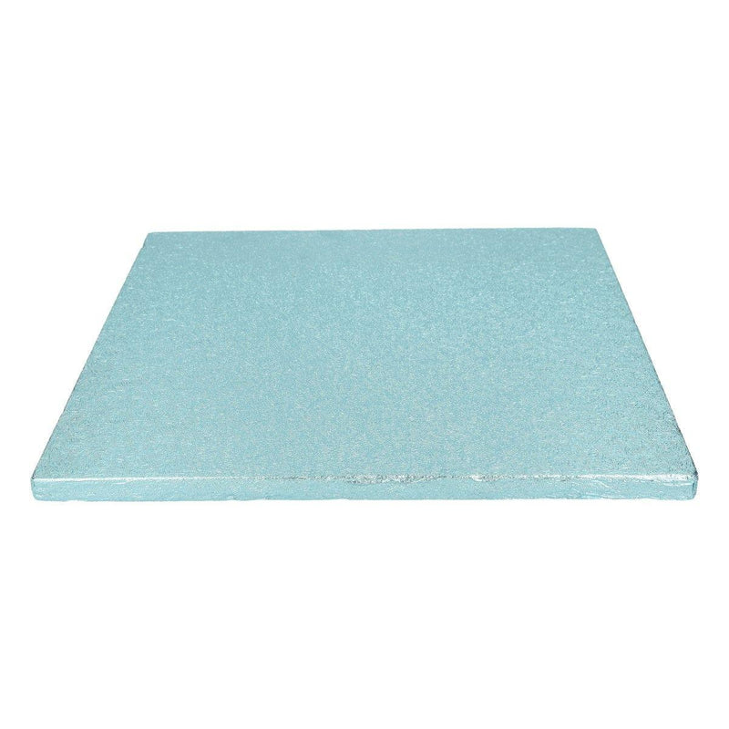 FunCakes Tortenplatte Babyblau, Quadrat 30,5 cm - Tortendekoshop